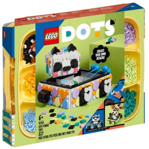 Lego Dots Cute Panda Tray